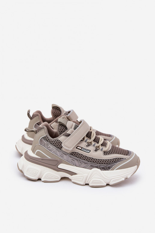 Sneakers Stilvollllschuhe Schuhe Kinder-Sneaker mit Klebeverschlüssen Khaki-Farbe Ronivelle Sneakers Stilvollllschuhe Schuhe Kinder-Sneaker mit Klebeverschlüssen Khaki-Farbe Ronivelle