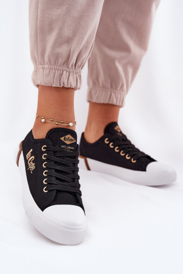 lässige Schuhe  Feminin Lee Cooper LCIN-25-31-3427L schZuarze Farbe