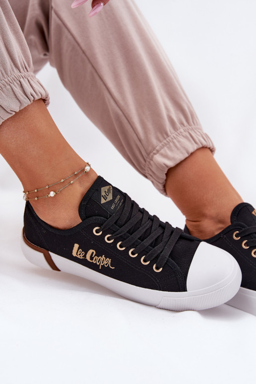 lässige Schuhe  Feminin Lee Cooper LCIN-25-31-3427L schZuarze Farbe