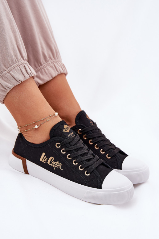 lässige Schuhe  Feminin Lee Cooper LCIN-25-31-3427L schZuarze Farbe