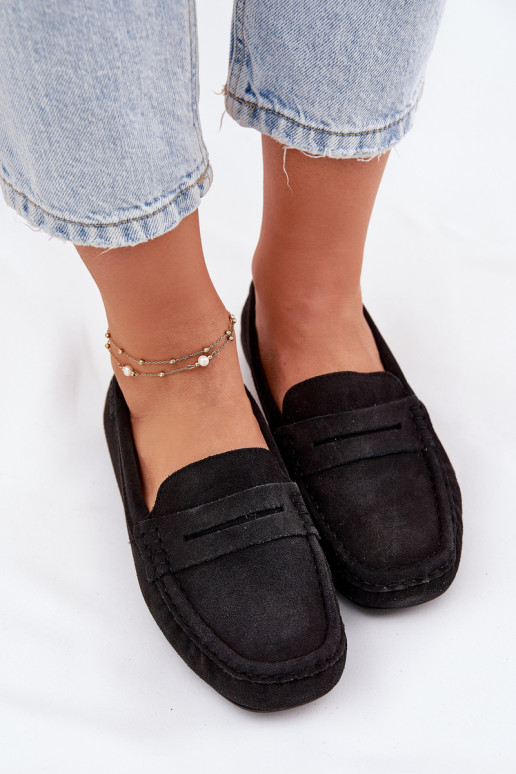 Wildleder-Mokassins Big Star RR274948 in Schwarz