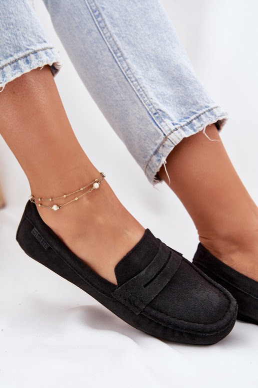 Wildleder-Mokassins Big Star RR274948 in Schwarz