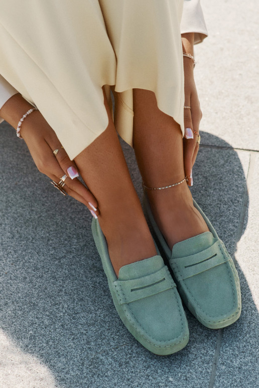 Wildleder-Mokassins Big Star RR274945 in Grün Wildleder-Mokassins Big Star RR274945 in Grün