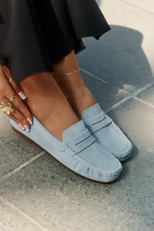 Wildleder-Mokassins Big Star RR274943 in Blau Wildleder-Mokassins Big Star RR274943 in Blau