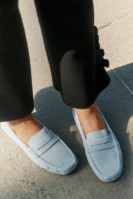 Wildleder-Mokassins Big Star RR274943 in Blau Wildleder-Mokassins Big Star RR274943 in Blau