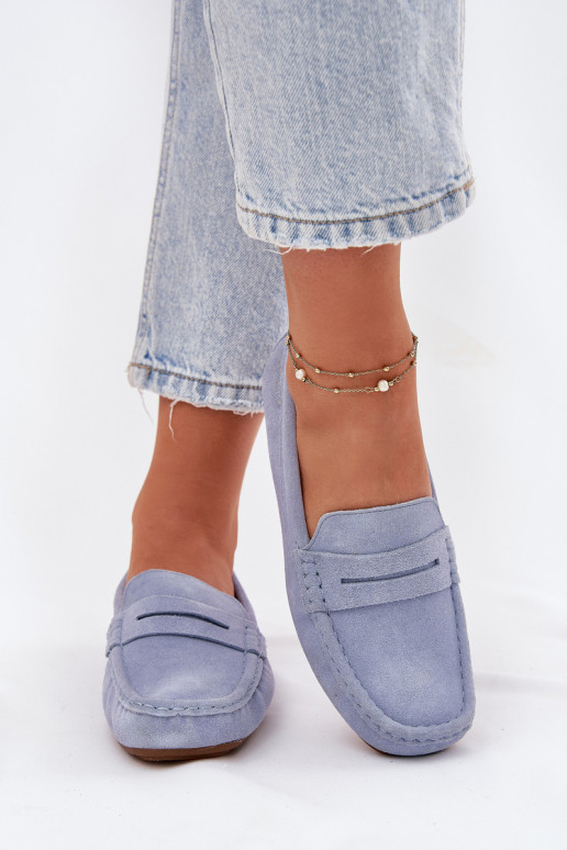 Wildleder-Mokassins Big Star RR274943 in Blau Wildleder-Mokassins Big Star RR274943 in Blau