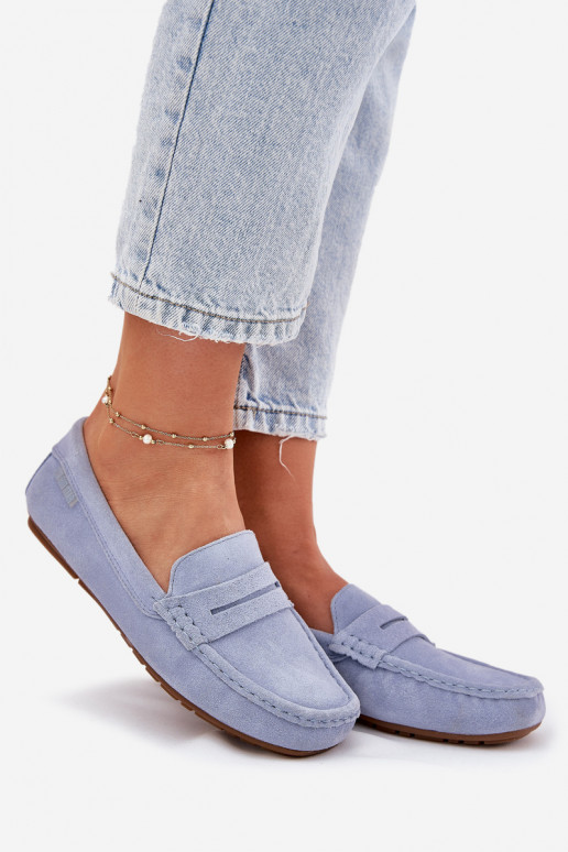 Wildleder-Mokassins Big Star RR274943 in Blau Wildleder-Mokassins Big Star RR274943 in Blau