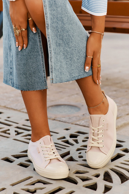 Freizeitschuhe Big Star RR274732 in Hellrosé Freizeitschuhe Big Star RR274732 in Hellrosé