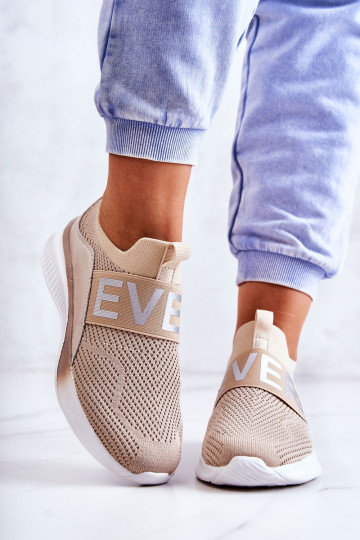 Feminin Turnschuhe Ein überzeugendes Stilvollll Beige Lorane 2