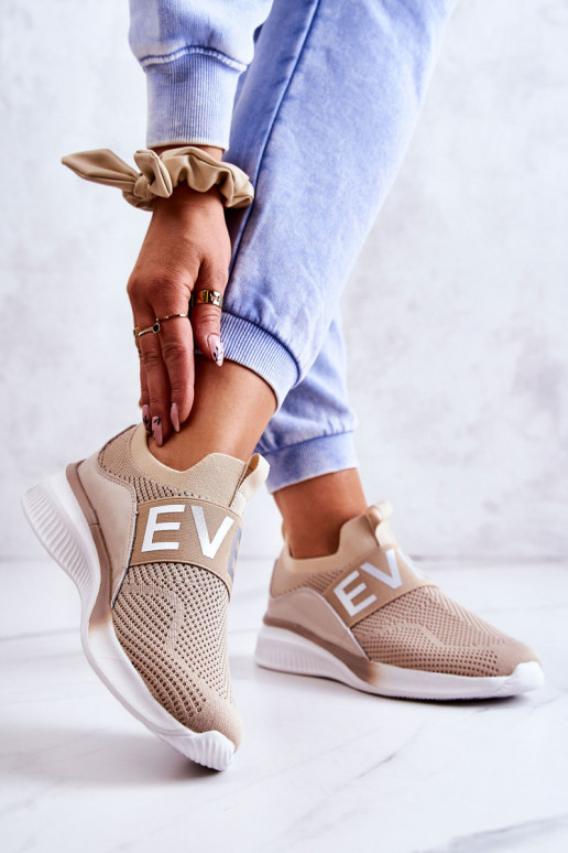 Feminin Turnschuhe Ein überzeugendes Stilvollll Beige Lorane