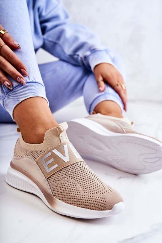 Feminin Turnschuhe Ein überzeugendes Stilvollll Beige Lorane