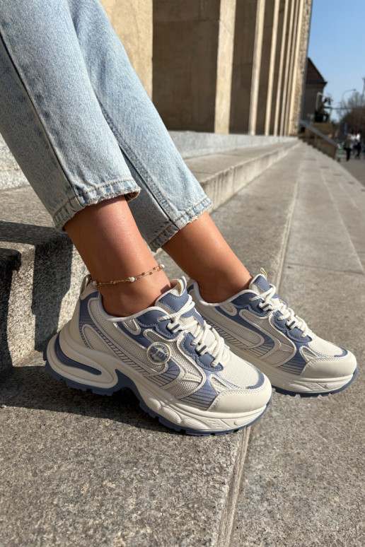 Sneakers Stilvollllschuhe Feminin Big Star RR274A190 blaue Farbe Sneakers Stilvollllschuhe Feminin Big Star RR274A190 blaue Farbe