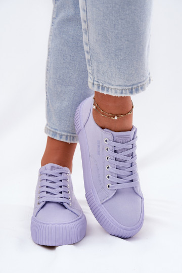 Freizeitschuhe Big Star RR274406 Violette Farbe 2
