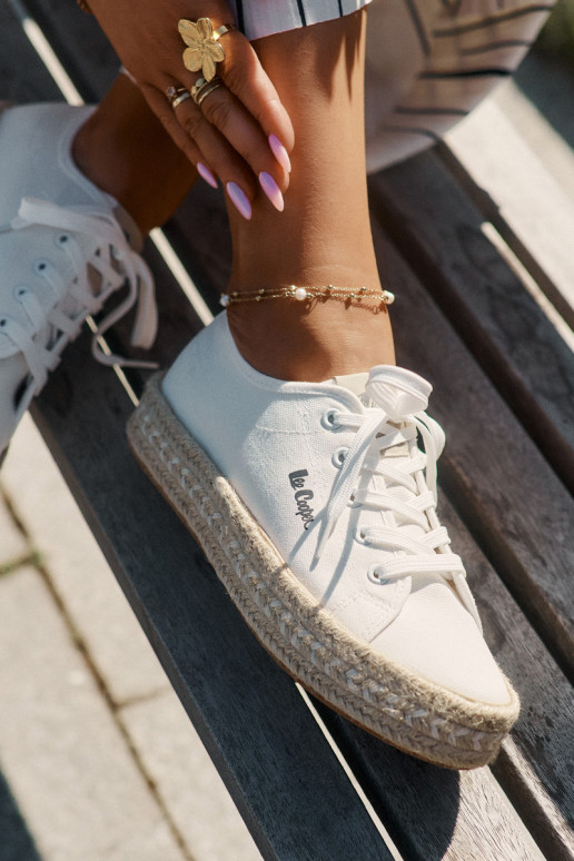 Freizeitschuhe Mit Zopf Lee Cooper LCIN-25-44-3217 Zueiße Farbe