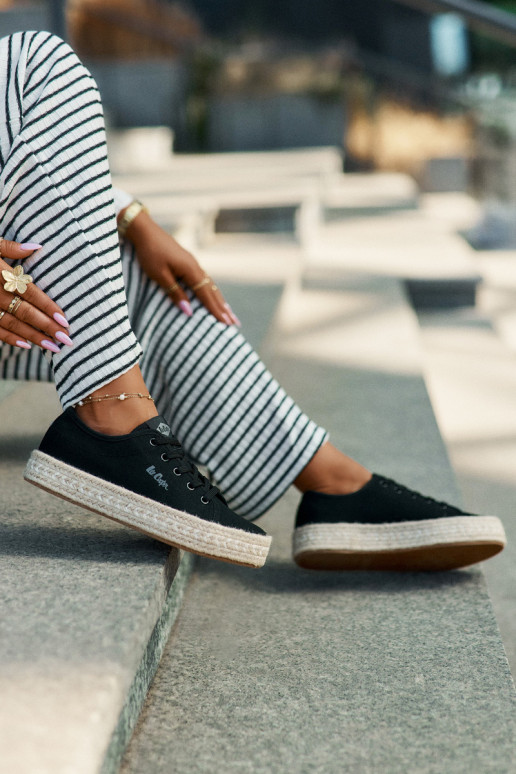 Freizeitschuhe Mit Zopf Lee Cooper LCIN-25-44-3216 schZuarze Farbe Freizeitschuhe Mit Zopf Lee Cooper LCIN-25-44-3216 schZuarze Farbe