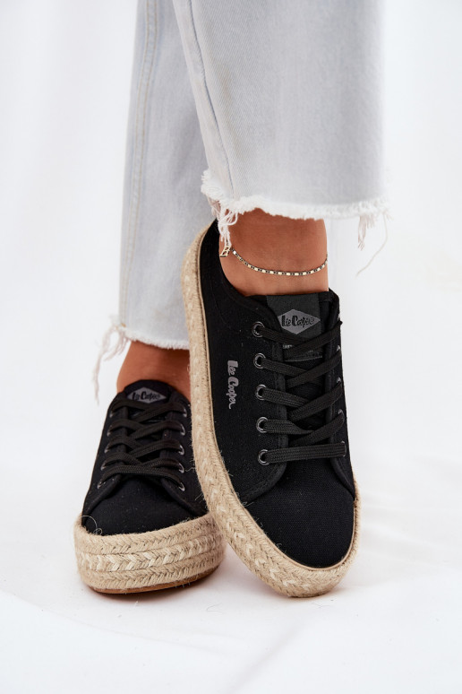 Freizeitschuhe Mit Zopf Lee Cooper LCIN-25-44-3216 schZuarze Farbe Freizeitschuhe Mit Zopf Lee Cooper LCIN-25-44-3216 schZuarze Farbe