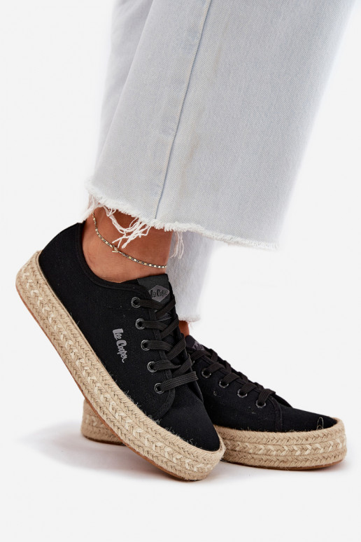 Freizeitschuhe Mit Zopf Lee Cooper LCIN-25-44-3216 schZuarze Farbe Freizeitschuhe Mit Zopf Lee Cooper LCIN-25-44-3216 schZuarze Farbe