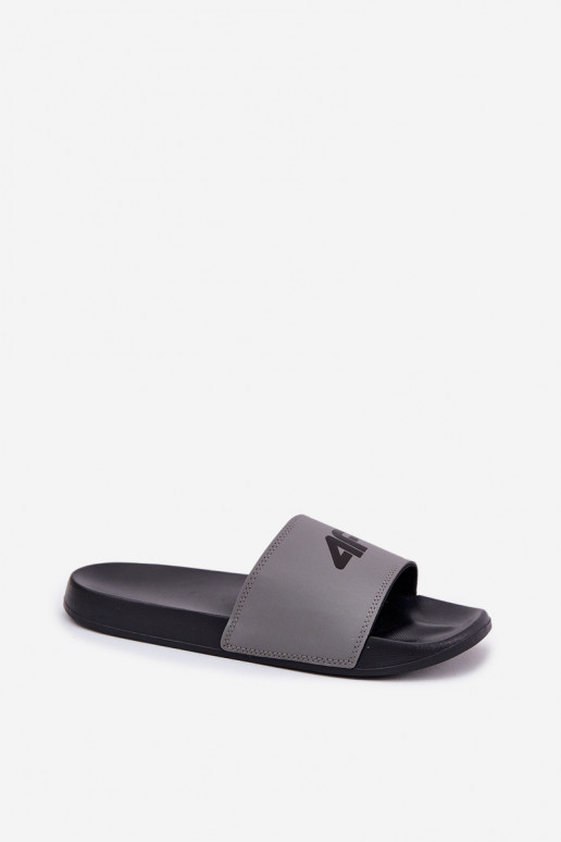 Hausschuhe Männlich 4F 4FRMM00FSLIM011-25S graue Farbe Hausschuhe Männlich 4F 4FRMM00FSLIM011-25S graue Farbe