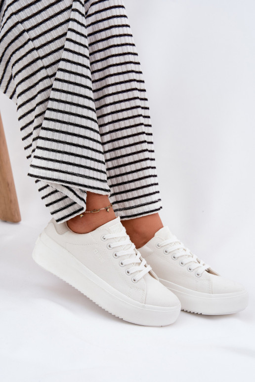  Freizeitschuhe mit einer Plattform Big Star RR274463 Zueiße Farbe