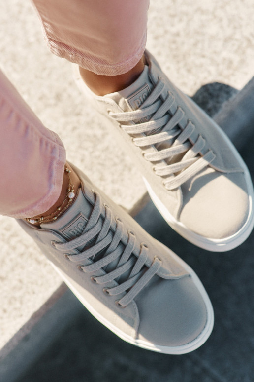  Freizeitschuhe mit einer Plattform Big Star RR274465 Beige