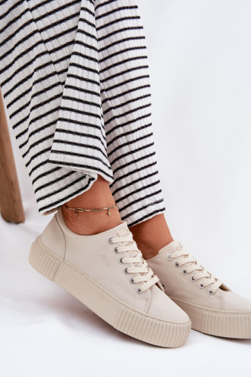 Freizeitschuhe Big Star RR274407 Beige 2