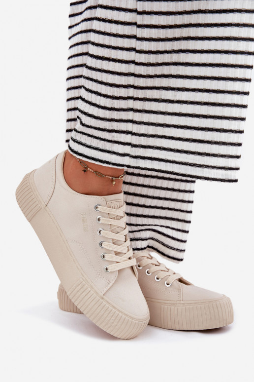  Freizeitschuhe Big Star RR274407 Beige