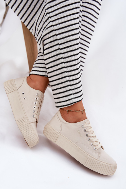  Freizeitschuhe Big Star RR274407 Beige