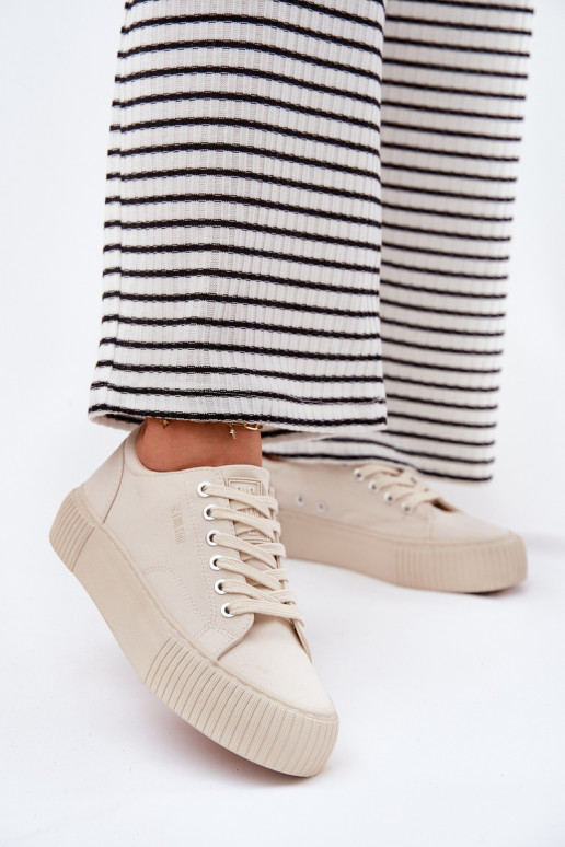  Freizeitschuhe Big Star RR274407 Beige