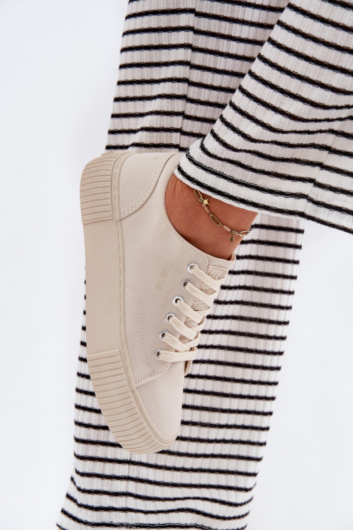  Freizeitschuhe Big Star RR274407 Beige