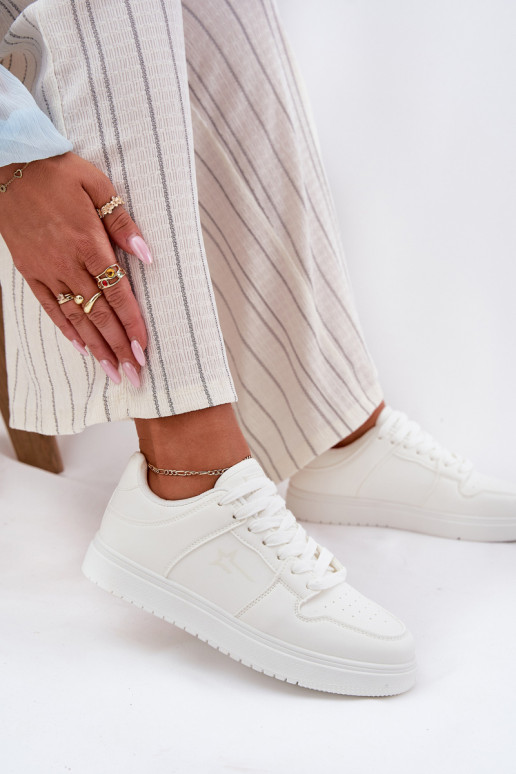 Sneakers Stilvollllschuhe Feminin Big Star RR274A241 HI-POLY SYSTEM Zueiße Farbe