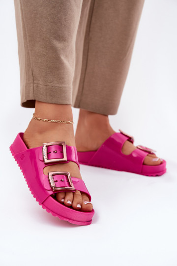 Feminin Hausschuhe Glatt Duftend ZAXY NN285093 pinke Farbe 2