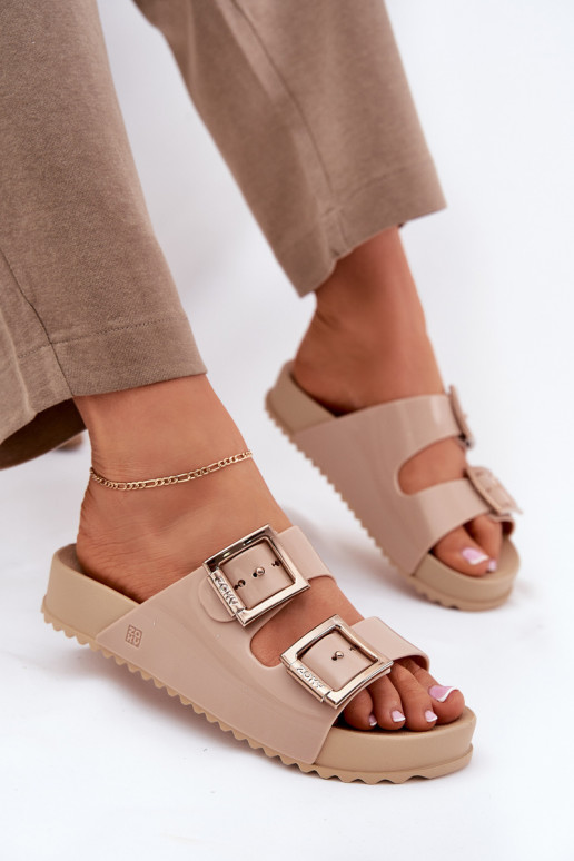 Feminin Hausschuhe Glatt Duftend ZAXY NN285092 Beige