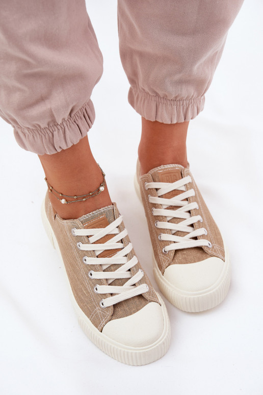 Freizeitschuhe Big Star RR274795 Beige  Freizeitschuhe Big Star RR274795 Beige