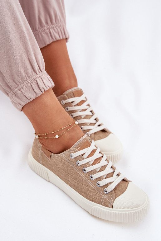 Freizeitschuhe Big Star RR274795 Beige  Freizeitschuhe Big Star RR274795 Beige