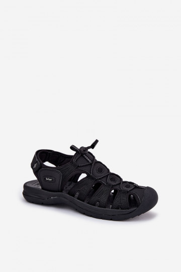 Sportlicher Stil Sandalen Männlich Lee Cooper LCIN-24-03-2313M schZuarze Farbe