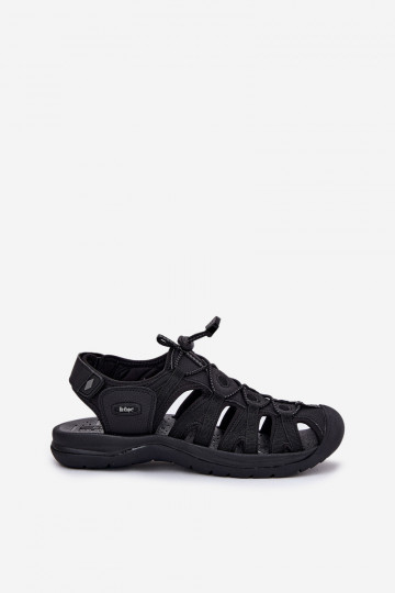 Sportlicher Stil Sandalen Männlich Lee Cooper LCIN-24-03-2313M schZuarze Farbe 2