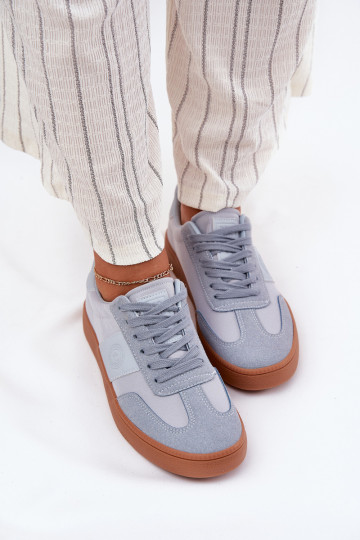 Sneakers Stilvollllschuhe Feminin Big Star RR274805 blaue Farbe