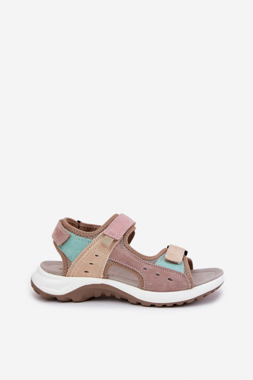 Damensandalen Feminin Sportlicher Stil McKeylor 95347 Beige