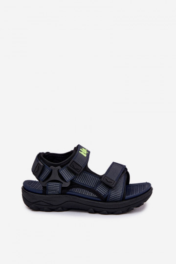 Sandalen für Kinder Lee Cooper LCIN-25-34-3569K Dunkelblau 2