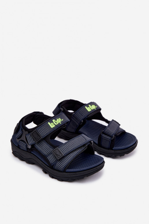 Sandalen für Kinder Lee Cooper LCIN-25-34-3569K Dunkelblau