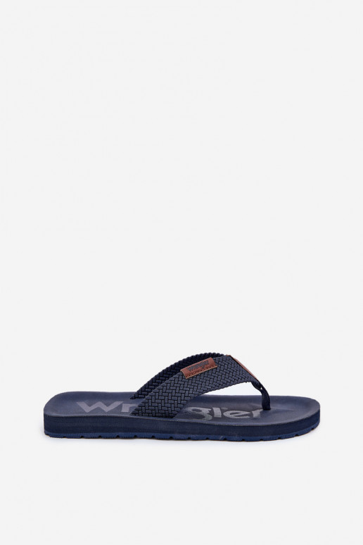 Hausschuhe Hausschuhe Männlich INRANGLER ZANE FLIPFLOP MEN LOIN 20251044.24H Dunkelblau