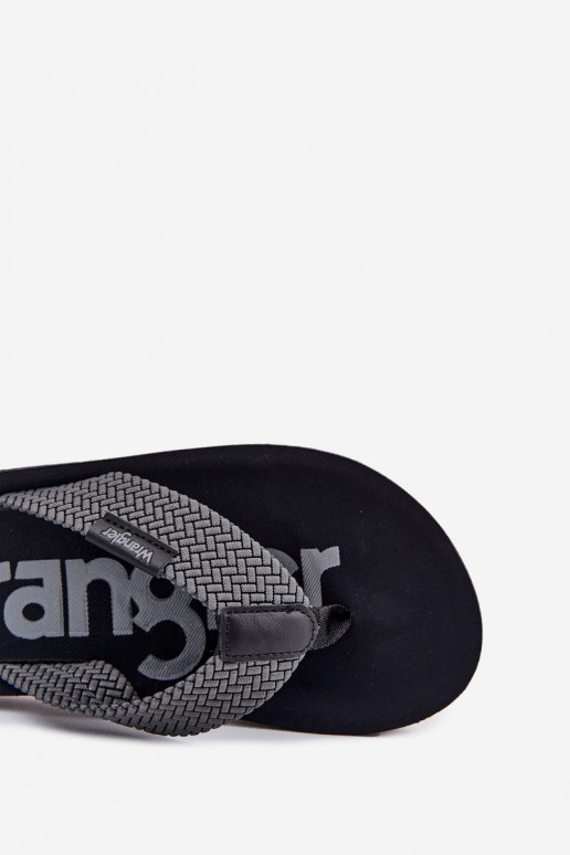 Hausschuhe Hausschuhe Männlich INRANGLER ZANE FLIPFLOP MEN LOIN 20251044.20251044.10E graue Farbe