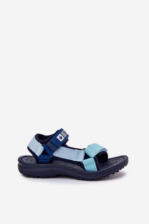 Sandalen Kindisch mit Klebeverschlüssen Big Star RR374520 Dunkelblau