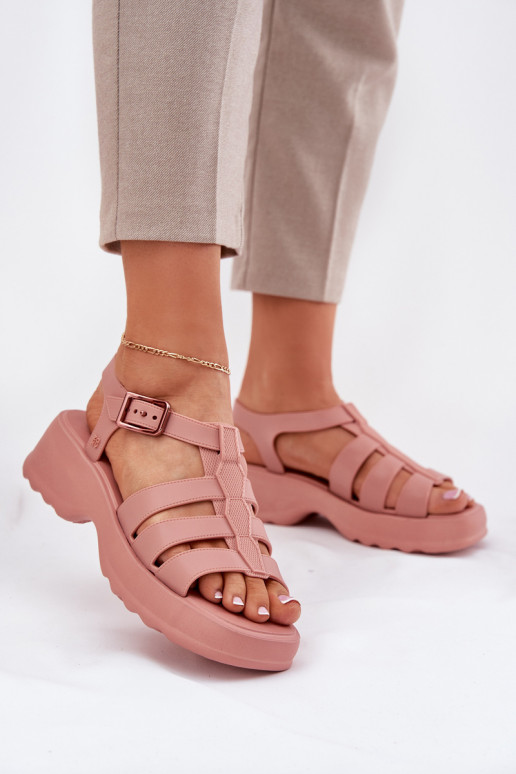Damensandalen Duftend ZAXY RR285116 pinke Farbe