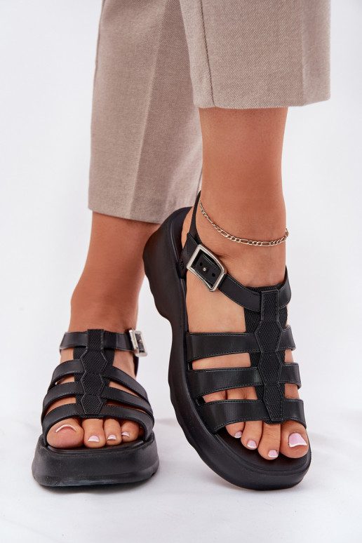 Damensandalen Duftend ZAXY RR285117 schZuarze Farbe