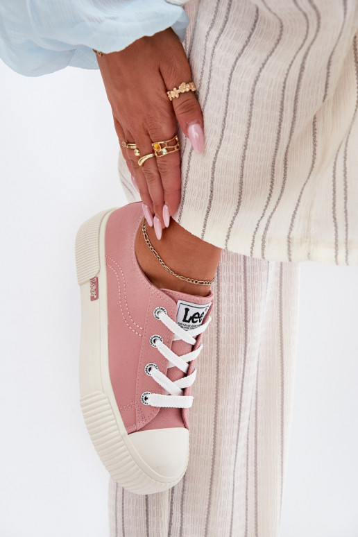 Freizeitschuhe mit einer Plattform LEE ISLA C INOMEN LOIN 50251001 pinke Farbe