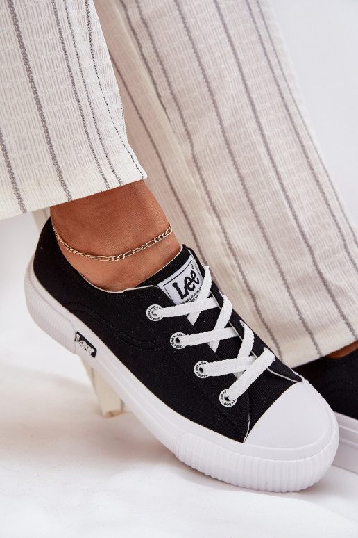 Freizeitschuhe mit einer Plattform LEE ISLA C INOMEN LOIN 50251001 schZuarze Farbe Freizeitschuhe mit einer Plattform LEE ISLA C INOMEN LOIN 50251001 schZuarze Farbe