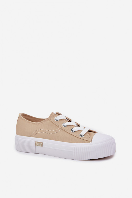 Freizeitschuhe mit einer Plattform LEE ISLA C INOMEN LOIN 50251001 Beige Freizeitschuhe mit einer Plattform LEE ISLA C INOMEN LOIN 50251001 Beige