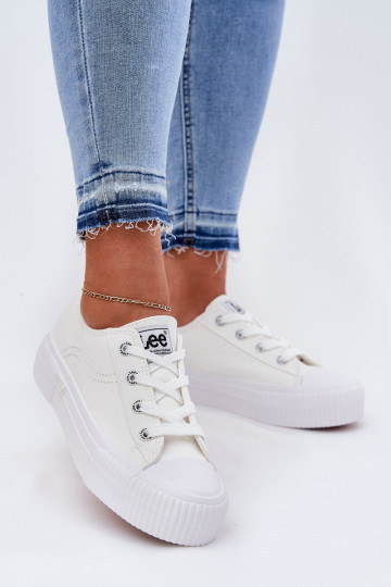 Freizeitschuhe mit einer Plattform LEE ISLA C INOMEN LOIN 50251001 Zueiße Farbe 2