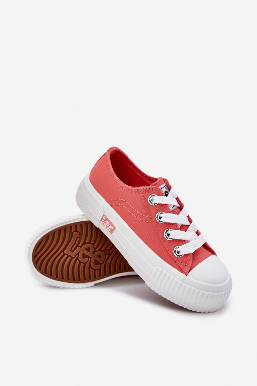 Kinder-Sneaker LEE ISLA C LOIN JR 50251058 Korallenfarbele